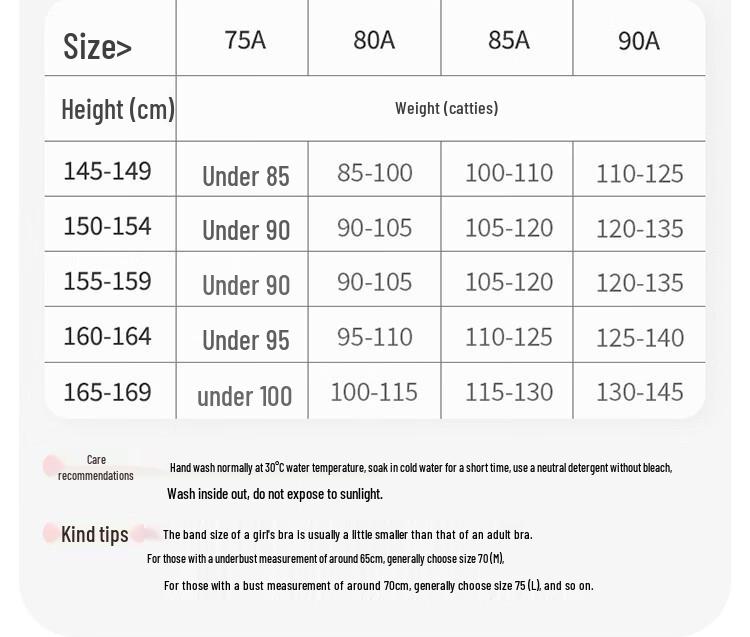 Yingbolun Girls' First Stage Developmental Bra Vest