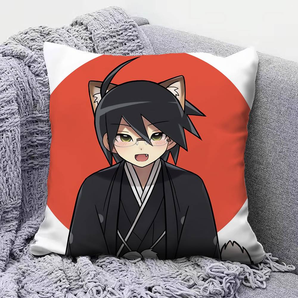 Sayonara Zetsubou Sensei Anime Home Sofa Cushion Covers and Aecorative Custom Pillow Covers