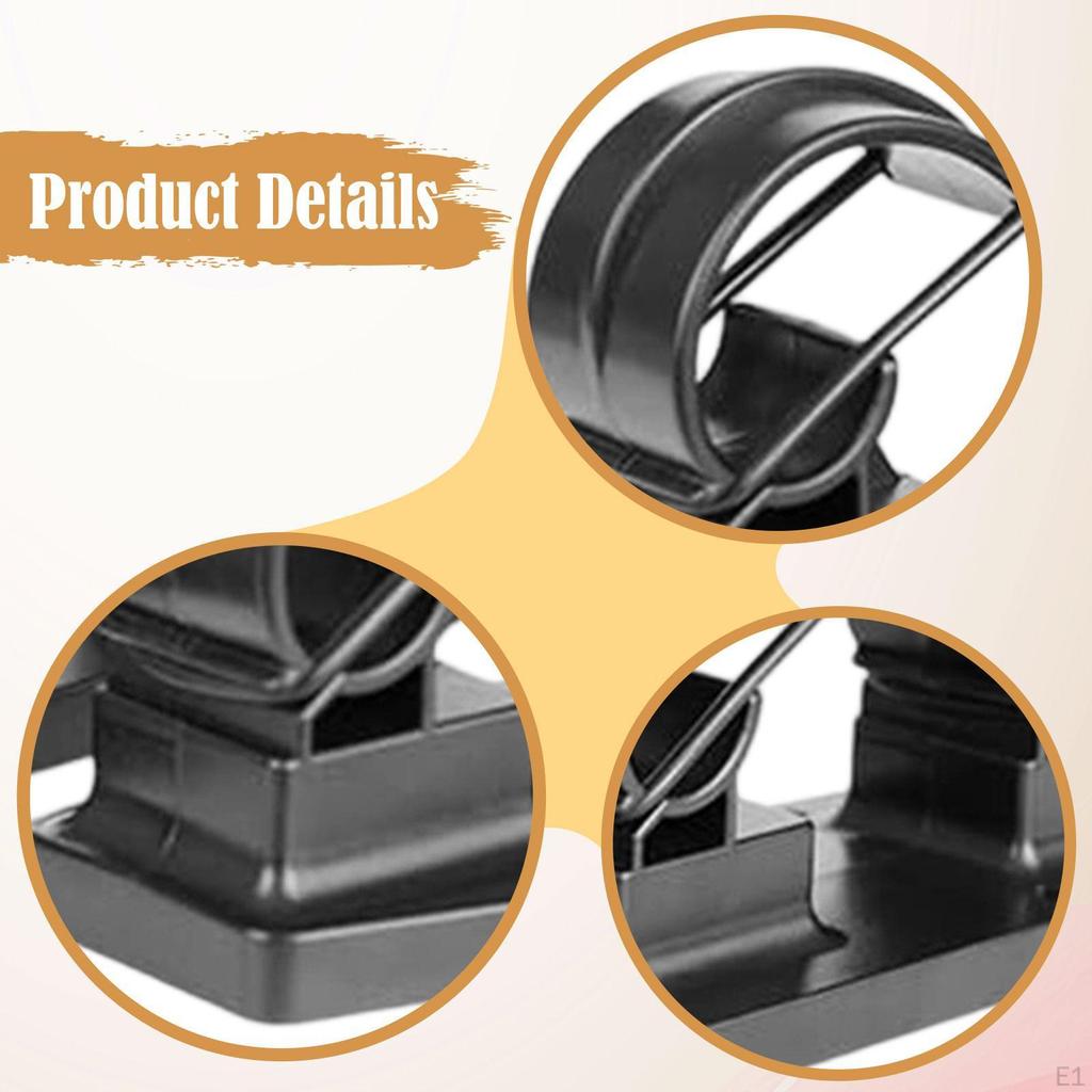 2x Fishing Rod Holders Support Organization Portable Storage Pole Rest Easy Installation Garage