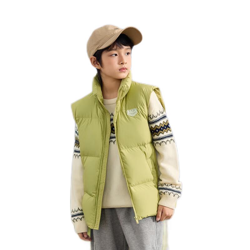 

Balabala Kids 2025 Winter Unisex Down Vest 170
