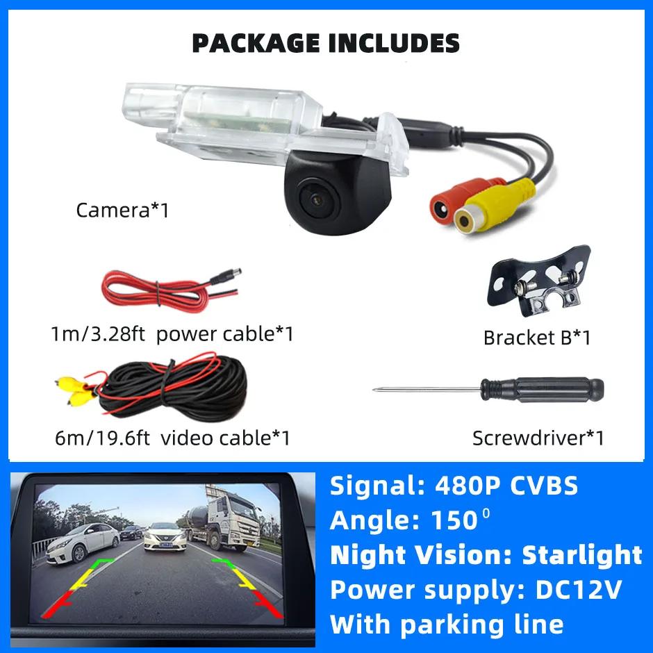 

Reverse Rear View Backup Camera AHD or CVBS For VW Golf Passat Seat Lbiza MK3/MK4/MK5 Toledo Altea XL Leon volkswagen VW Golf