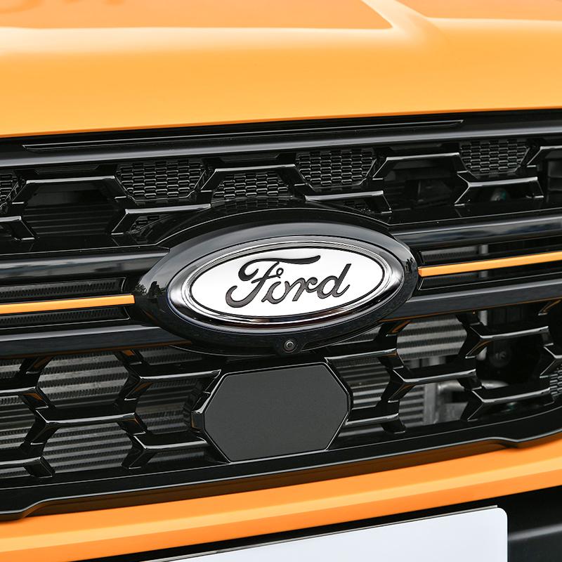 17.5x7.2cm Emblem Car Front Cover Grille Badge For Ford Kuga Mustang Ranger Mondeo Fiesta Explorer Focus Transit Accessories