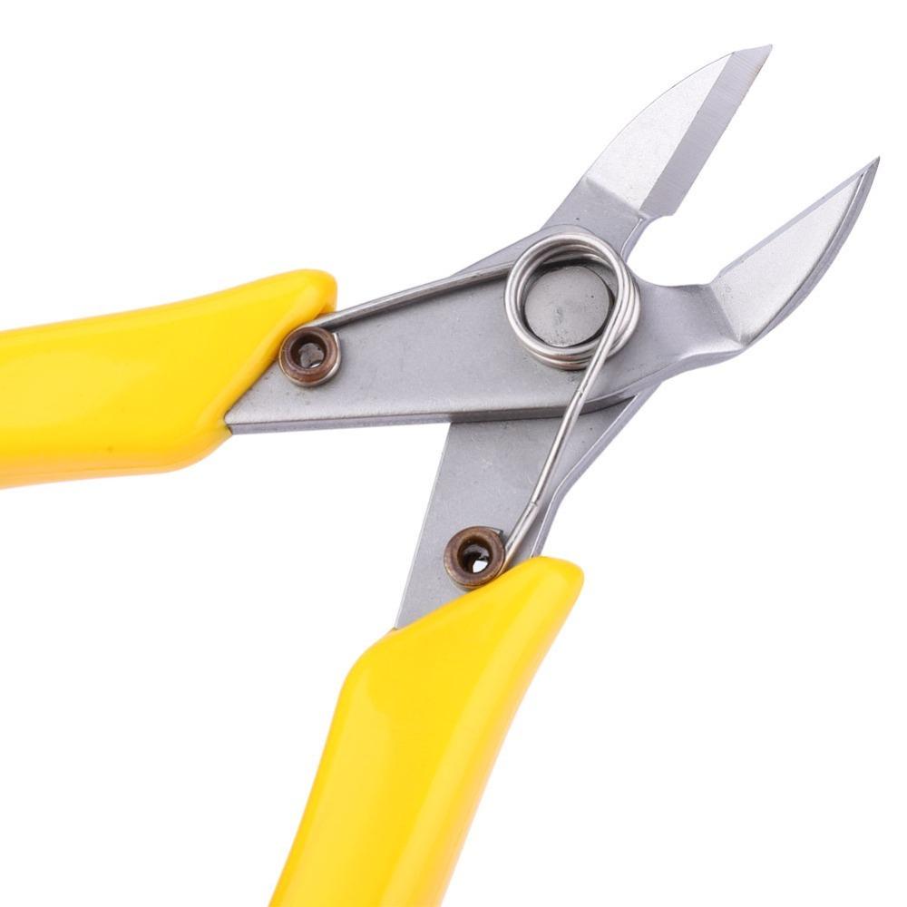 Stainless Steel Wire Cutter 6 Inches Side Cutter Cable Cutting Pliers Electronics Cutting