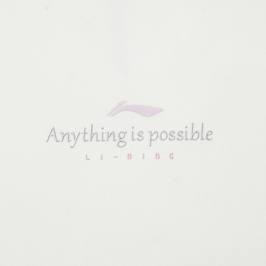 Li Ning Fitness Series Sports Casual Minimalist Cool Air Cooling T-Shirt Round Neck Pullover Solid Color Short Sleeve Women T-Shirt ATSV346-4