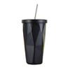 500ml Double Wall 304 Stainless Steel Coffee Bottle With Straw To Go Cold Beer Cup With Tumbler