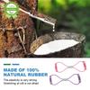 1PC 8-shaped Yoga Resistance Bands Sports Exercise Puller  Chest Expander for Body Building Resistance Bands Exercise Equipment