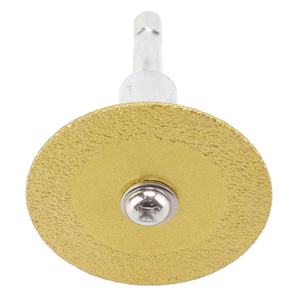 Diamond Cutting Blades Wheel with 1 4 Inch Hex Shank Carbon Steel Rotary Tool Cutting Disc for PVC Pipe Cutter 6cm Pole