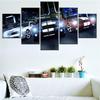 5 Pieces Wall Art Canvas Painting Home Decoration Vehicle Ford Mustang Sports Car Modular Picture Print For Living Room Artwork