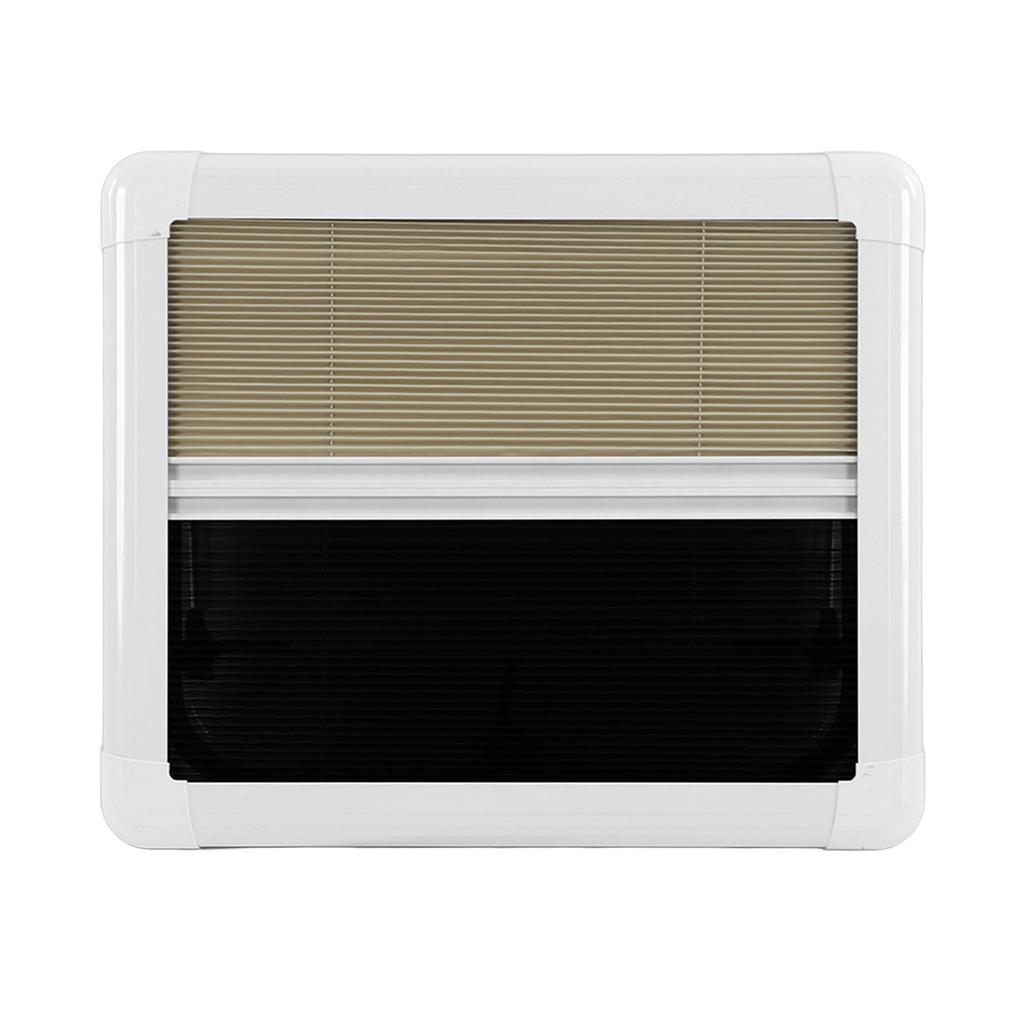 Sliding Window Round Corner Double Layer UV Protection Pull Push Style for Caravan Camper Trailer RV