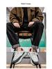 2025 Herren Trendige Lässige Dicksohlige Low-Top Schnür-Sneakers - Colorblock Sportschuhe