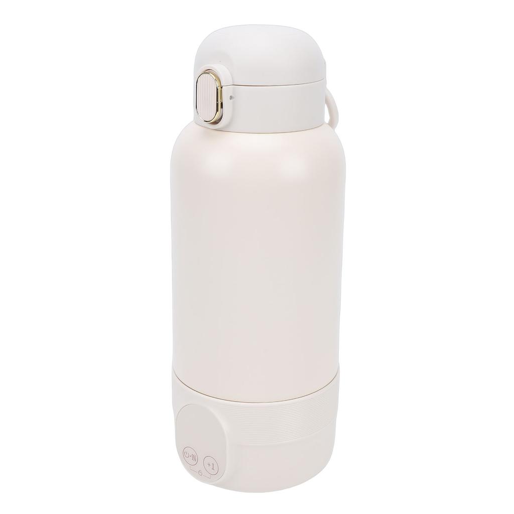 Portable Bottle Warmer, 500ml, Wireless Milk Warmer, Battery Operated Travel Water Warmer, Accurate Temperature Control for Travel Brst Milk Water