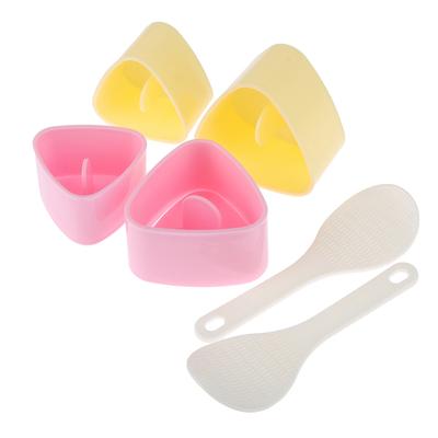 Sushi Mold Onigiri Rice Ball Food Press Triangular Sushi Maker Mold Sushi Kit