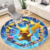 1pc Pikachu, Pokémon Chair Carpet for Office Non-Slip,Machine Washable Rug for Office, Room - Holiday Decor - Machine Made yy251017295
