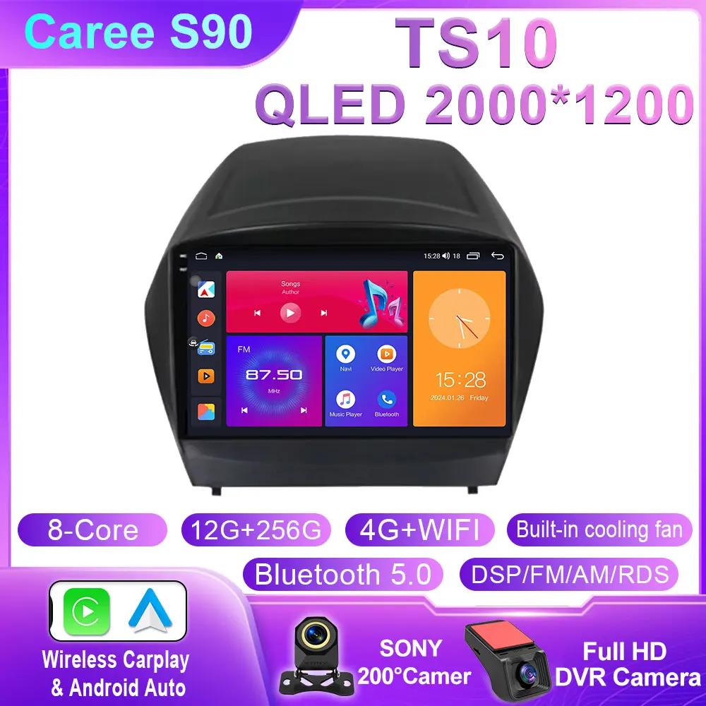 Car Android 14 Carplay For Hyundai Tucson 2 LM IX35 2009 2010 2011 2012 2013 2014 2015 Auto Radio Multimedia Player Stereo WIFI