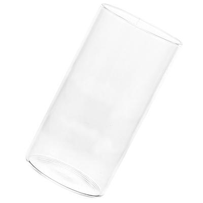 Glass Cup Clear Cylinder Holder for Pillar Candles Windproof Glass Shade Home Wedding Party Decor Decoration