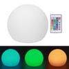 LED Ball Light RGBW Globe Lamp Night Light with 16 Color Dimmable 4 Modes 24 Key Remote Control 12x12cm