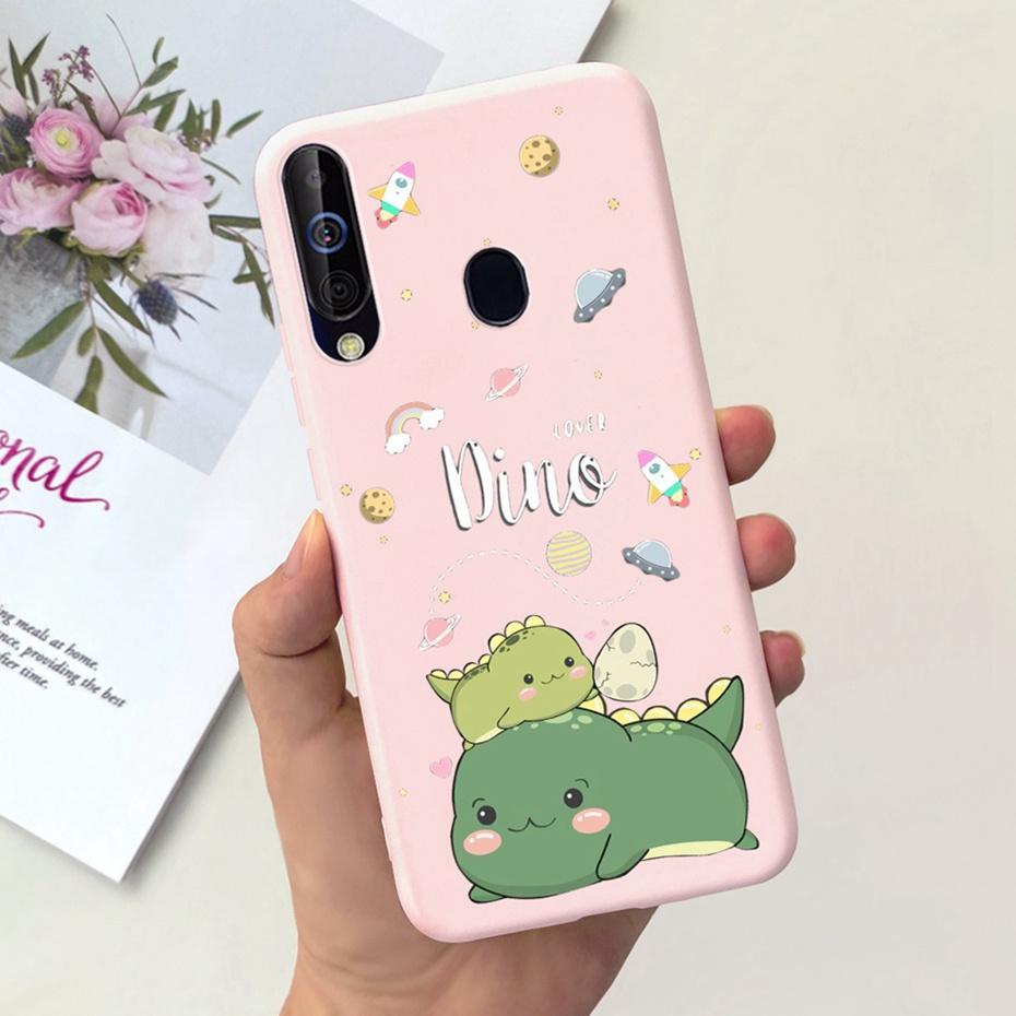 Phone Case For Samsung Galaxy A60 Cute Cartoon Candy Color Soft Silicon TPU Cases For Samsung M40 A60 SM-A606F A606Y M405F