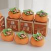 Persimmon Scented Candle: Handmade Holiday & Birthday Gift, Creative Party Favor & Ornament