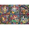 5D DIY Diamond Painting Disney Princess Belle Cinderella Diamond Painting Kit for Adults, Full Drill Round Diamonds, Gemstone Art Bead Painting for