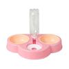 Pet Automatic Feeder and Waterer Detachable Waterer + Anti-overturning Bowl