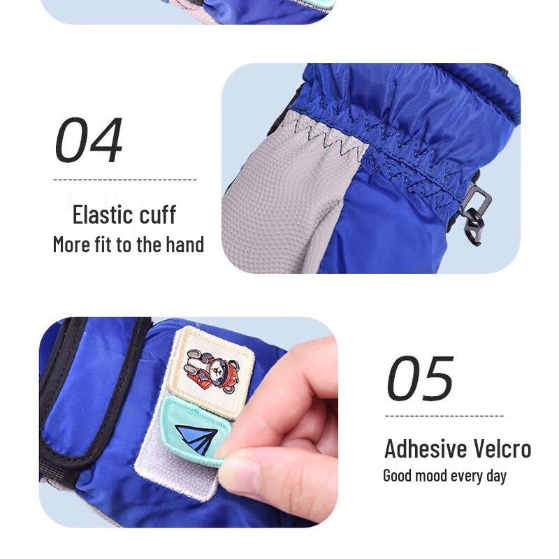 Kids' Winter Ski Touchscreen Gloves
