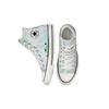 Converse Chuck Taylor All Star Daily Colorful High Top Canvas Shoes Women Sneakers White Green 570765C