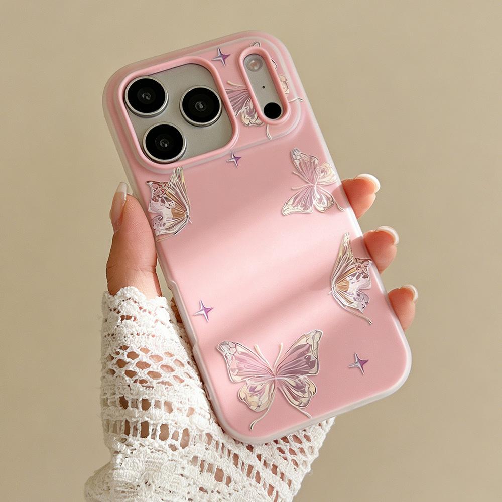Dream butterfly matte mobile phone case is suitable for Apple Huawei vivo Xiaomi oppo Honor 16 anti-drop iPhone17.