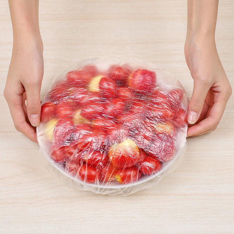 Disposable Cling Film Bowl Covers for Odor Prevention and Fresh-Keeping in Refrigerators