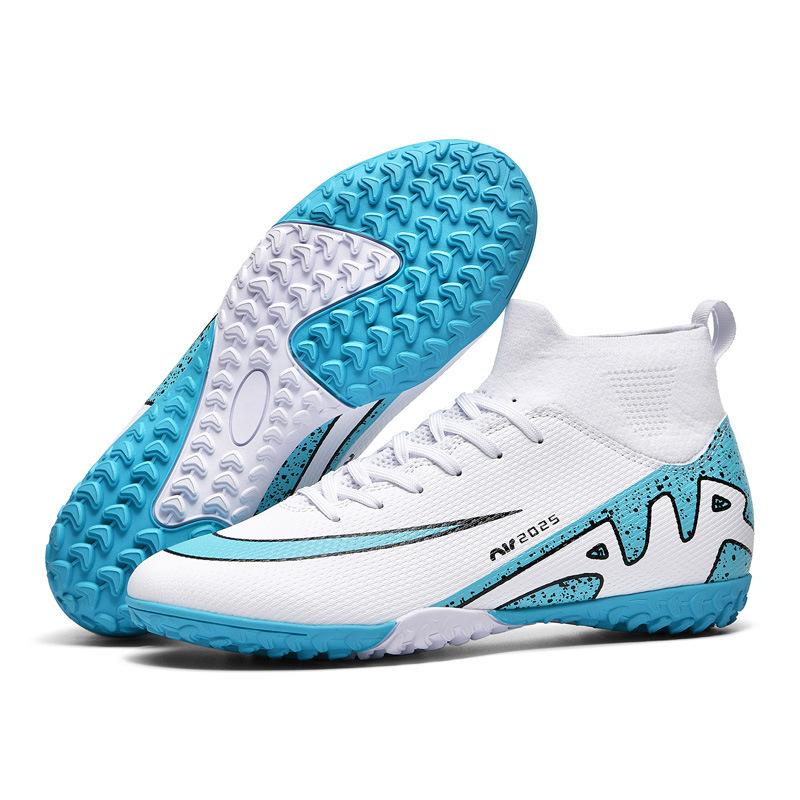 

C Romesi thorn 15 children s high-top football shoes men s adult flat long nails broken nails training shoes 46