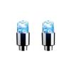 2/4PCS Colorful LED Wheel Valve Lights Motorcycles Bicycles Car Wheel Tire Valve Caps Universal Dustproof Bicycle Valve Cover Valve Stems 1