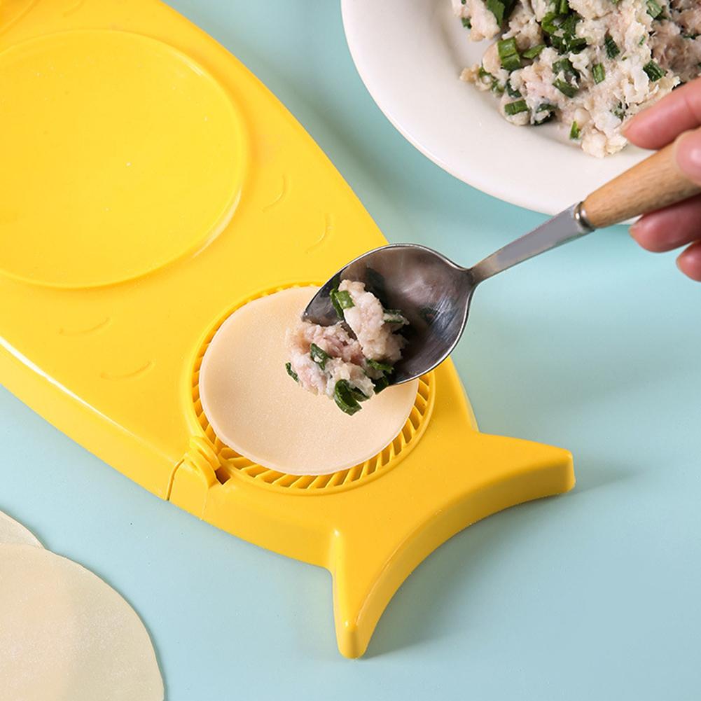 Plastic Handmade Dumplings Tool Manual Dumplings Making Artifact Reusable Versatile Kithen Accessories