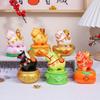 Random 1PC Cute Pony Ornament Kawaii Zodiac Horse Figurines Horse Mascot  Desktop Ornament