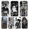 Kingdom Kan Ki Anime Cool Phone Case For Samsung Galaxy S25 S24 S23 S22 S21 S20 Plus Ultra Note20 Soft Black