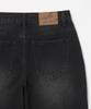MILLO WOMEN Washed Relaxed Balloon Jeans [Denim Black]