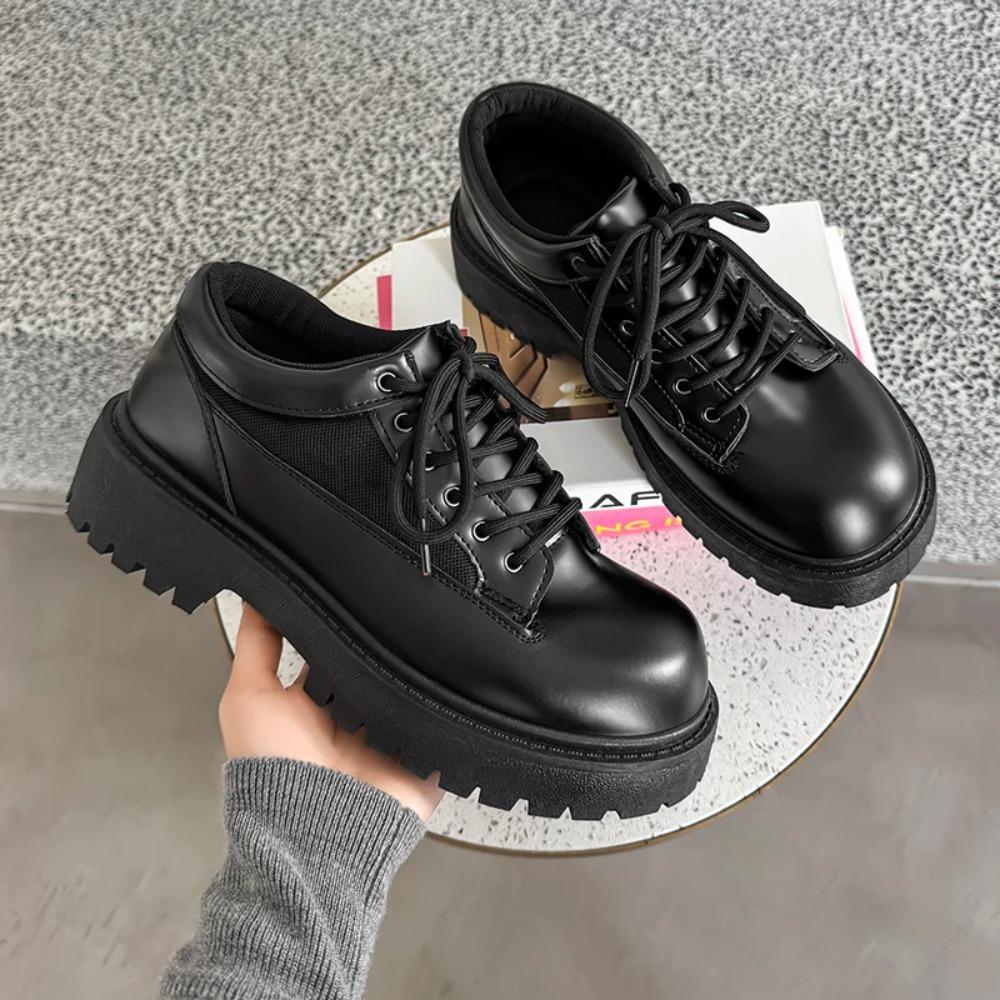 Chaussures d'Affaires pour Hommes Printemps Automne Nouvelles Chaussures Formelles en Cuir Chaussures Décontractées Mode Sport Élégance Sociale Chaussures Plates Tendance