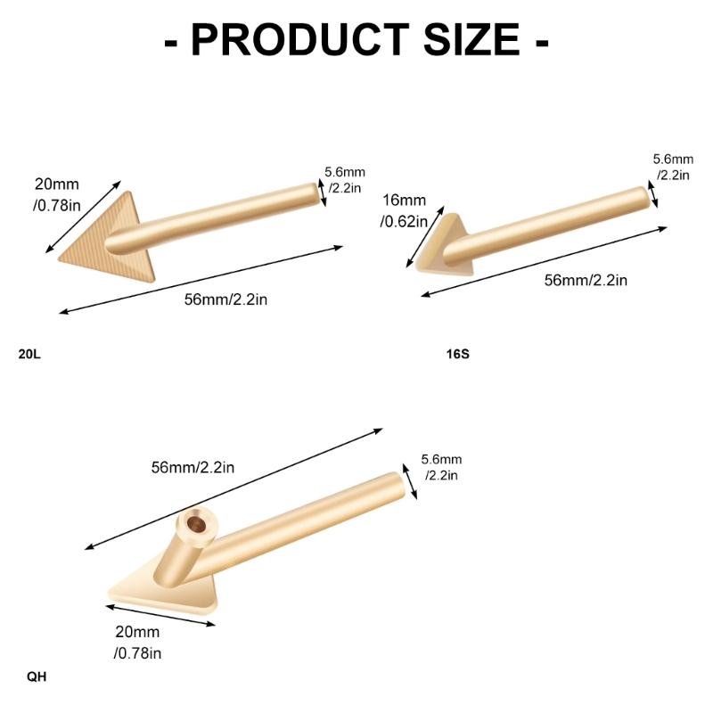 Triangular Copper Tip Plastic Bumper Leather Repair Tool Ergonomic Design