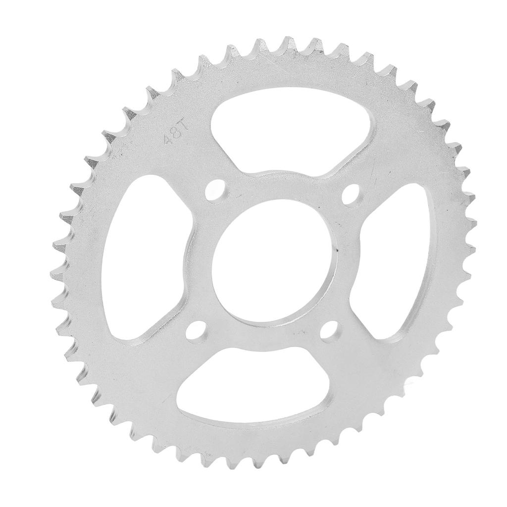 48T 58mm 428 Chain Rear Sprocket Motorcycle Replacement Steel Rear Sprocket Cog for ATV Karting DIY