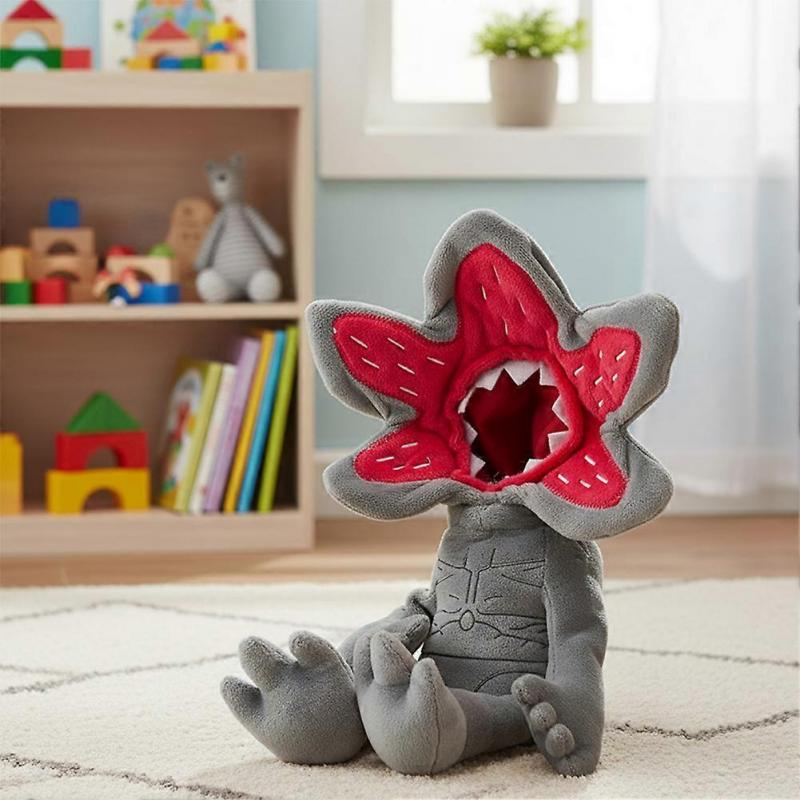 Super Soft Demogorgon Plush Toy Stranger Things Flower Monster Stuffed Animal Hugging Doll for Kids 35cm