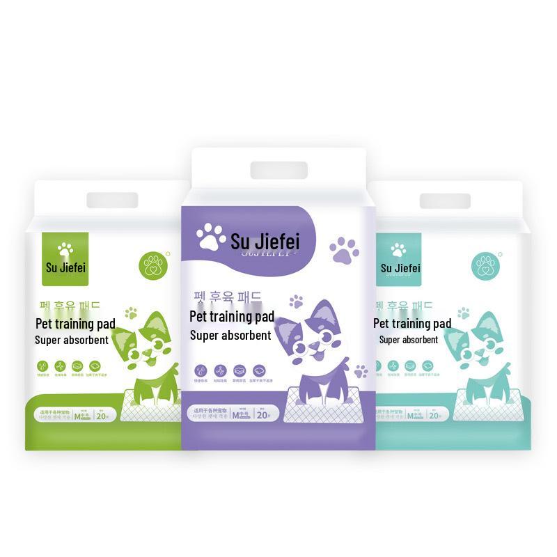 Disposable Leak-Proof Pet Pads: Absorbent and Deodorizing Dog Pee Pads and Cat Diapers