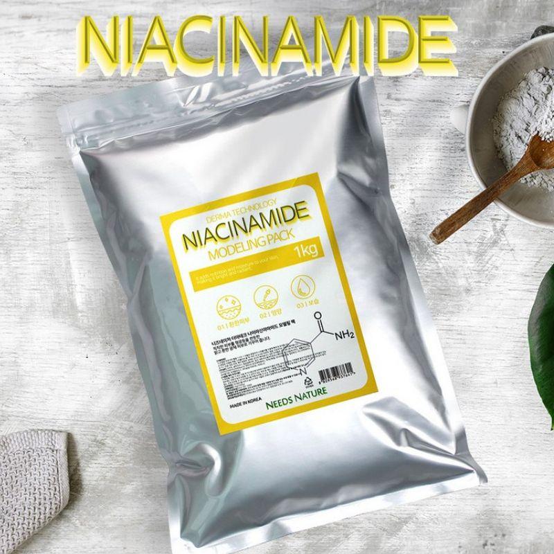NEEDS NATURE Derma Tech Modeling Pack 1kg - Maschera di Gomma Coreana Professionale per Spa Casalinga