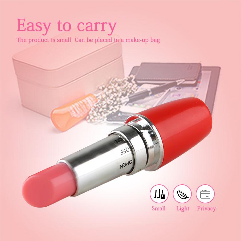 Mini Lipstick Vibrator Speed Adjustable Privacy Bullet Clitoris Stimulator Massage Erotic Sex Toys For Women Adult Products