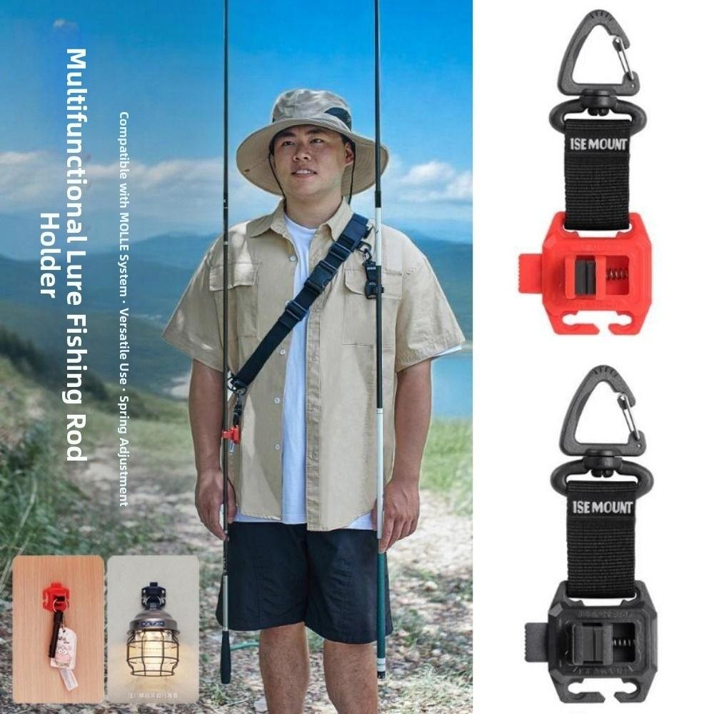 Multifunctional Outdoor Adjustment Strap Buckle Adjustable Webbing System Fishing Equipment
