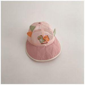 Kids Summer Thin Breathable Mesh Baseball Cap Boys Girls Baby Sun Protection Visor Hat Trendy