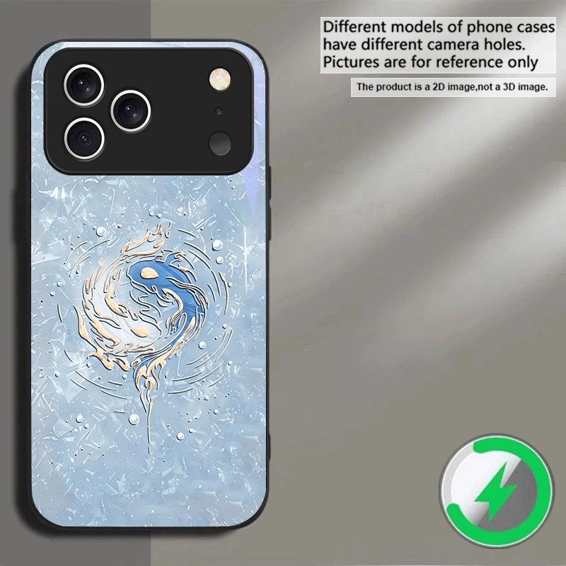 The Art of Aesthetics Suitable For iPhone 16E 17 Pro Max 15 Pro 14 13 Plus 12 Mini 11 16 Air 17Pro Magnetism Glass Phone Case