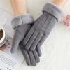 Womens Winter Warm Gloves Wrist Mittens Driving Ski Glove