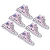 6pcs Patches Shoe Pattern DIY Making Cotton Material Removable 4.3x7.1cm 1.7x2.8in Embroidered Patch for Household