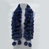 Women Winter Warm Rabbit Fur Scarf Hot Sale Natural Rabbit Fur Muffle Lady Scarves