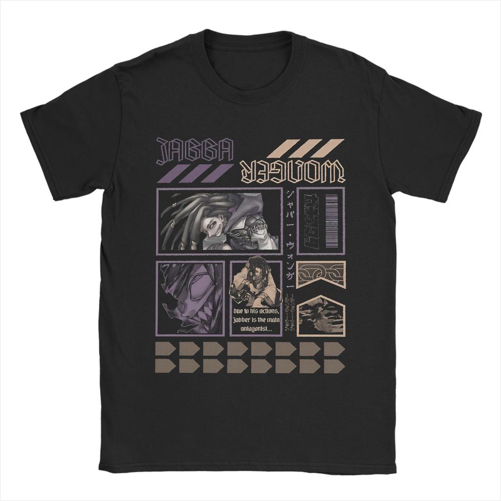 Novelty Jabber Tshirt Men Round Neck Cotton T Shirts Anime Gachiakuta Short Sleeve Tees 4xl 5xl Clothes