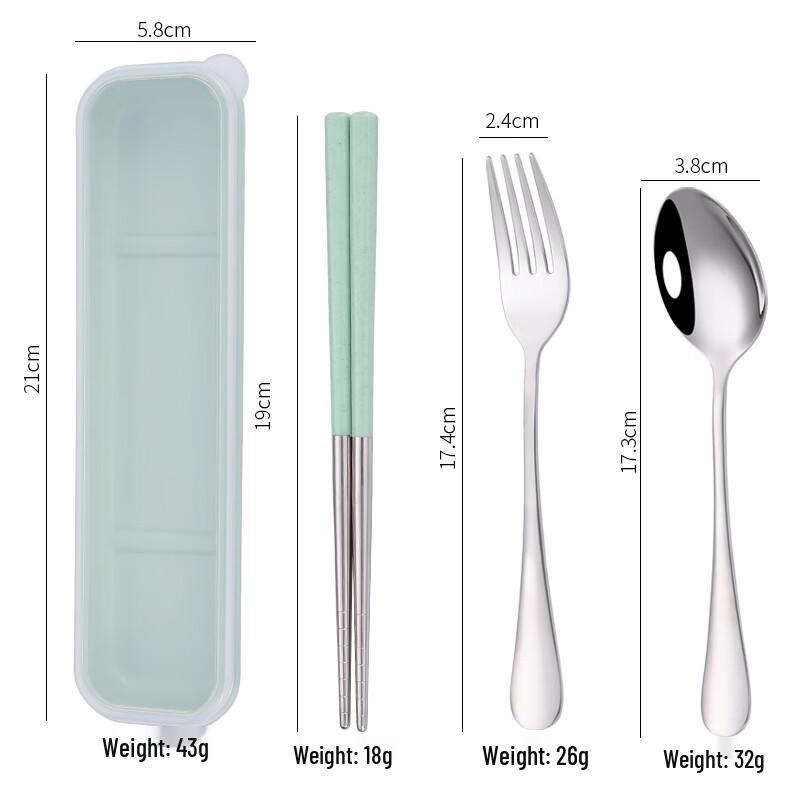 Portable Stainless Steel Cutlery Set
