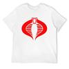 A loose and trendy men's and women's sport top with Cobra Commander print for Summer and autumn 2025